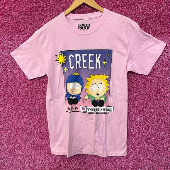 South Park Tweek + Craig Shipped Creek Animated Series Tee L - Picture 1 of 4